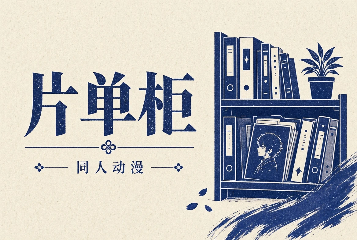 片单柜动漫主题视觉