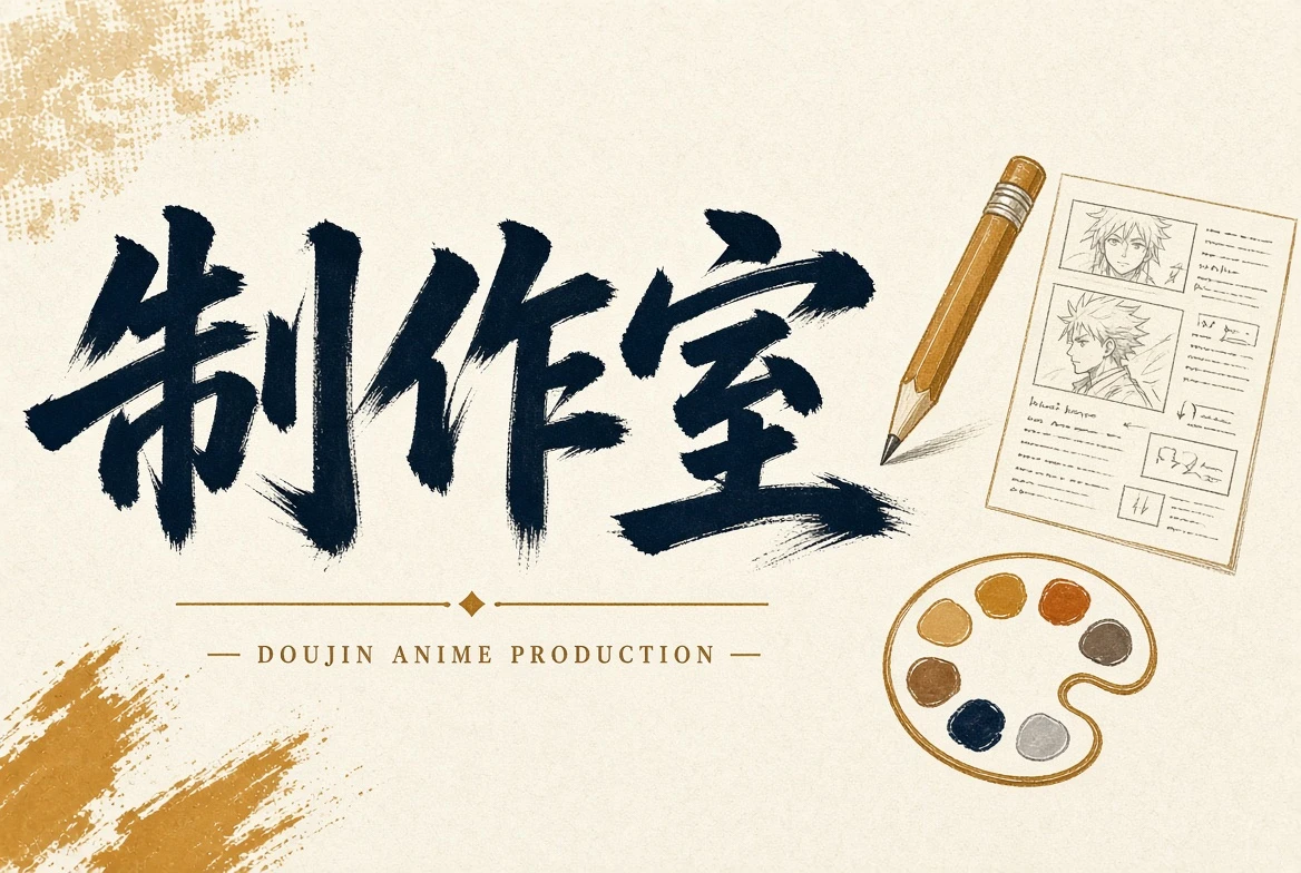 制作室动漫主题视觉