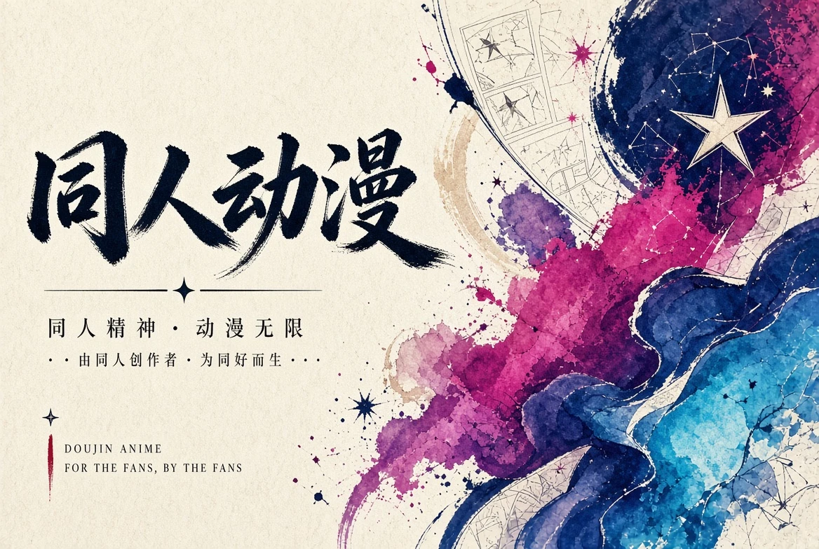 漫游动漫主题视觉